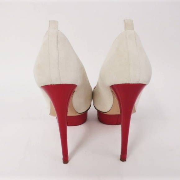 Charlotte Olympia Kiss Me Dolores Platform Pumps - Picture 3 of 8